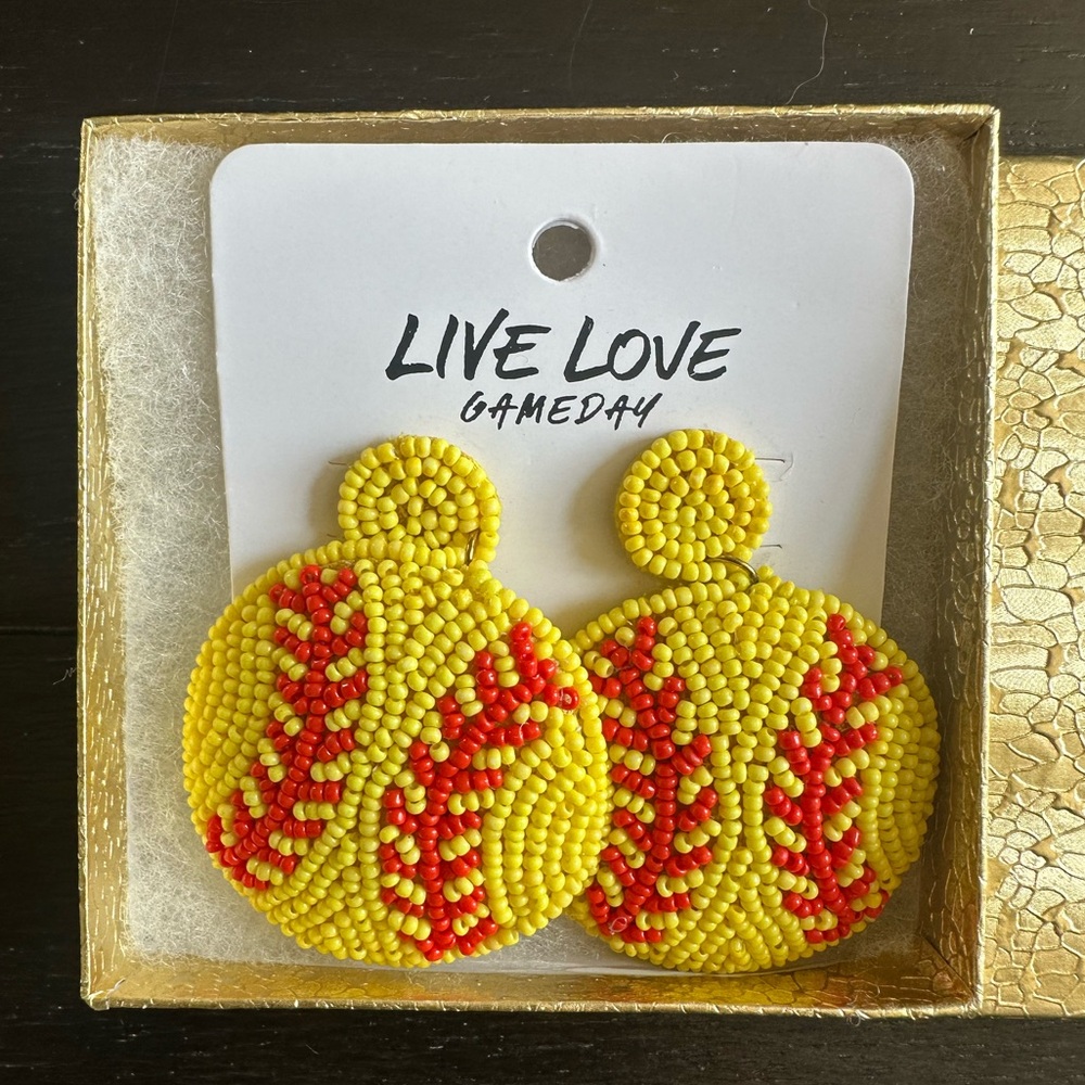 Softball Earrings